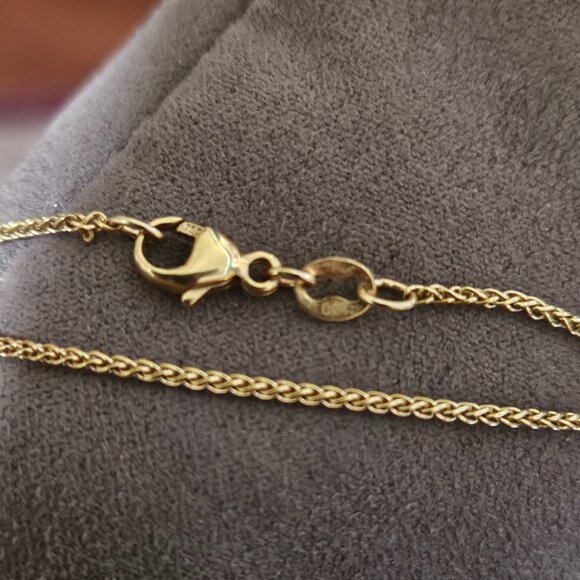 MONICA RICH KOSANN CHANGEABLE INDIVIDUALITY DYO 25"18K GOLD NECKLACE CHAIN HOOK - Picture 9 of 14